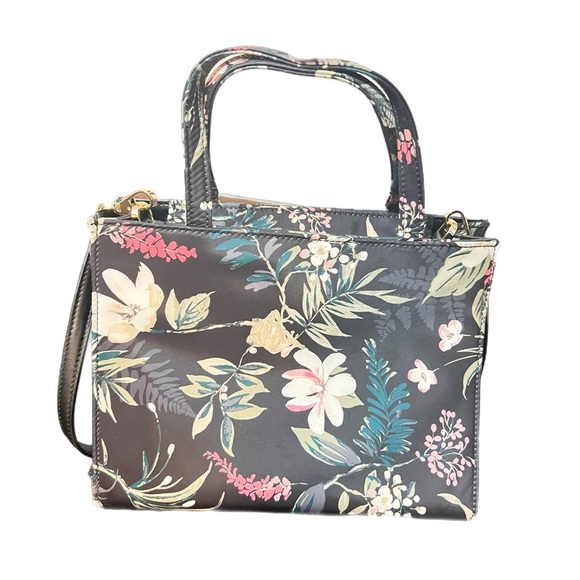 Kate Spade bag black garden botanicals collection - Picture 1 of 11